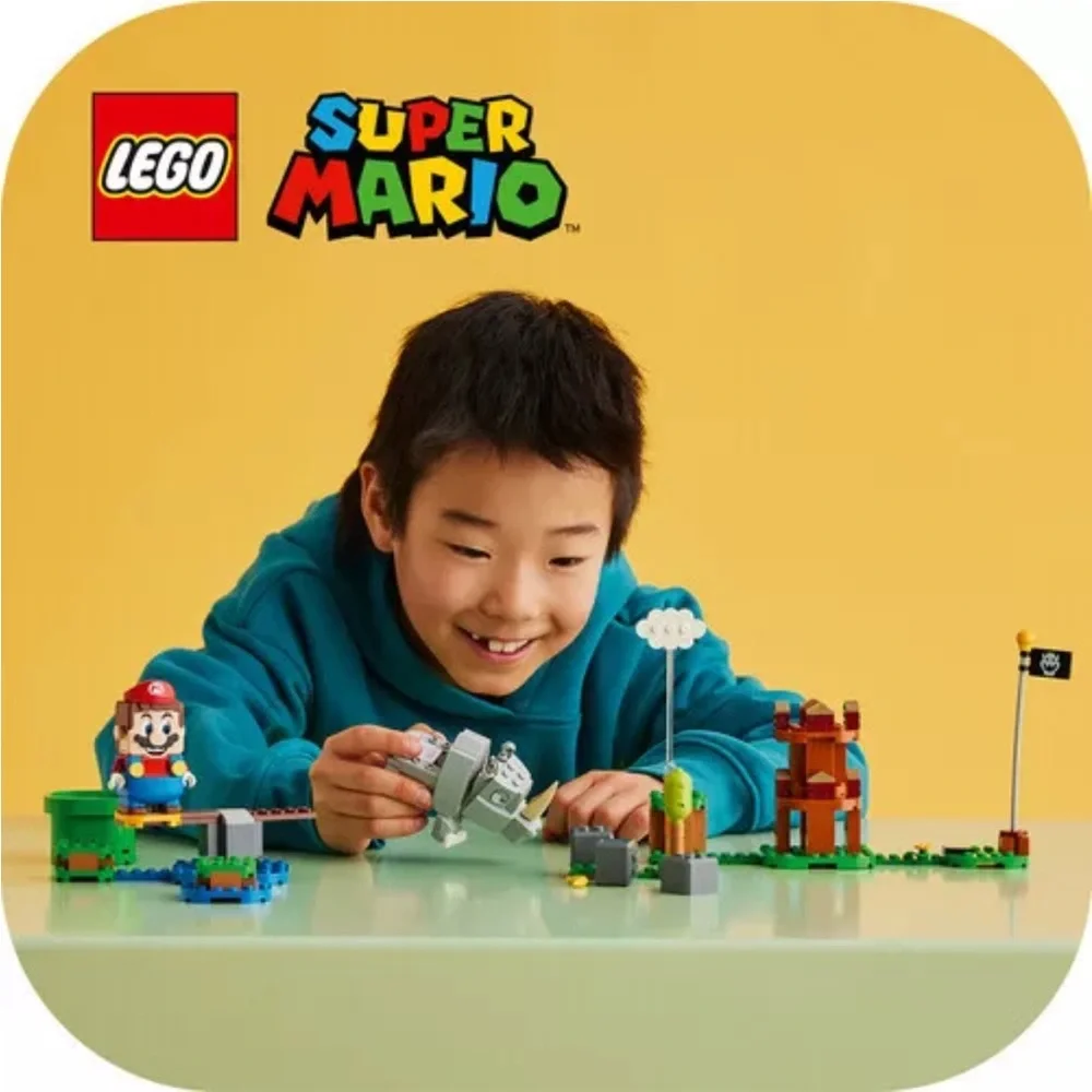 LEGO® Super Mario™ Rambi the Rhino Expansion Set 71420 [New Toy] Brick